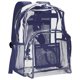 thumbnail image 1 of Mochila Vorspack, PVC transparente, resistente, azul marino, 1 of 6