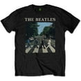 thumbnail image 1 of The Beatles Unisex T-Shirt Abbey Road & Logo, 1 of 3