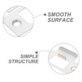 thumbnail image 3 of 4pcs Door Latch Strike Plates Door Hole Cover Plates Stainless Steel Door Reinforcement Kit, 3 of 6