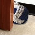 thumbnail image 6 of Rope Door Stopper Heavy Duty 2.8 lb, Decorative Woven Cotton Linen Door Stop Ball for Windproof Door Holding, Silent Wall Protection, Hanging Rope, for Home, Apartment, Bar or Restaurant, 6 of 6