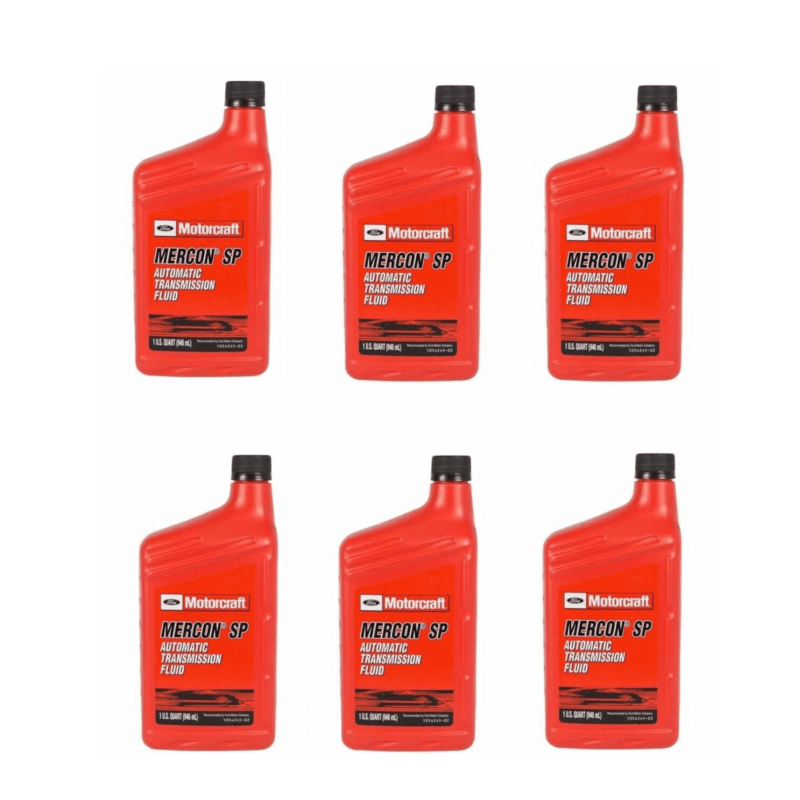 6 Quarts Automatic Transmission Fluid Genuine FORD MOTORCRAFT MERCON SP