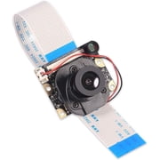 for Raspberry Pi 4 B 3 B+ Camera Module Automatic IR-Cut Switching Day/Night Vision Video Module Adjustable Focus 5MP OV5647 Sensor 1080p HD Webcam for Raspberry Pi 2/3 Model B Model A A+