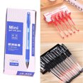 thumbnail image 4 of 12pcs 0.5mm Gel Rollerball Pen Set Pipe Blue/Black/Red pens Draw write Ink Colouring Books Draw Write Pens, 4 of 9