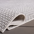 thumbnail image 6 of Safavieh Sisal All-Weather Austen Geometric Indoor/Outdoor Area Rug, Gray/Ivory, 6'7" x 6'7" Square, 6 of 14