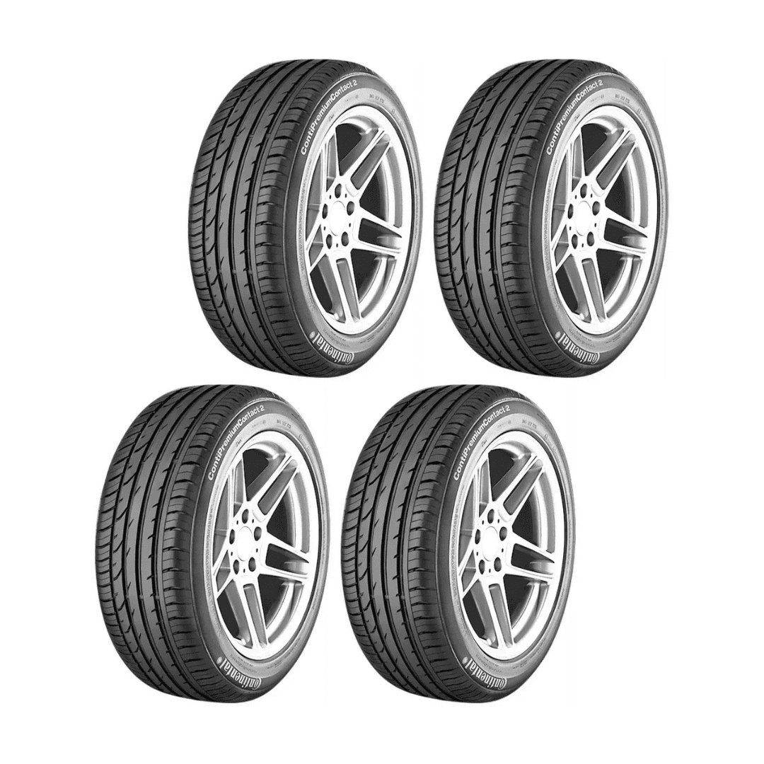 Paquete de 4 llantas 205/50R17 89V FR PC2 E modelo ContiPremiumContact ...