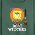 thumbnail image 3 of SpongeBob SquarePants - Best Witches - Women's Lightweight French Terry Long Sleeve Shirt, 3 of 6