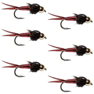 1 DOZEN BEAD HEAD SILVER NYMPHS FOR FLY FISHING-BH-30