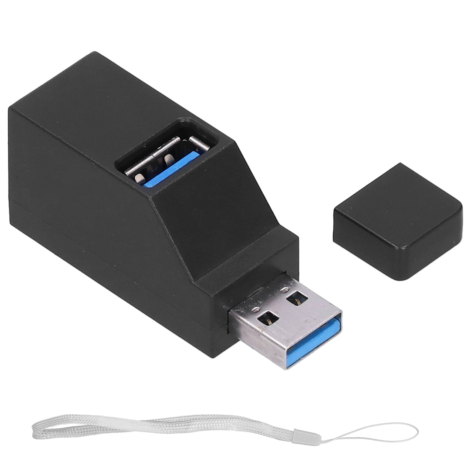 Port USB Hub,Portable USB Hub High USB Hubwith Lanyard High Speed Hub Stylish and Modern