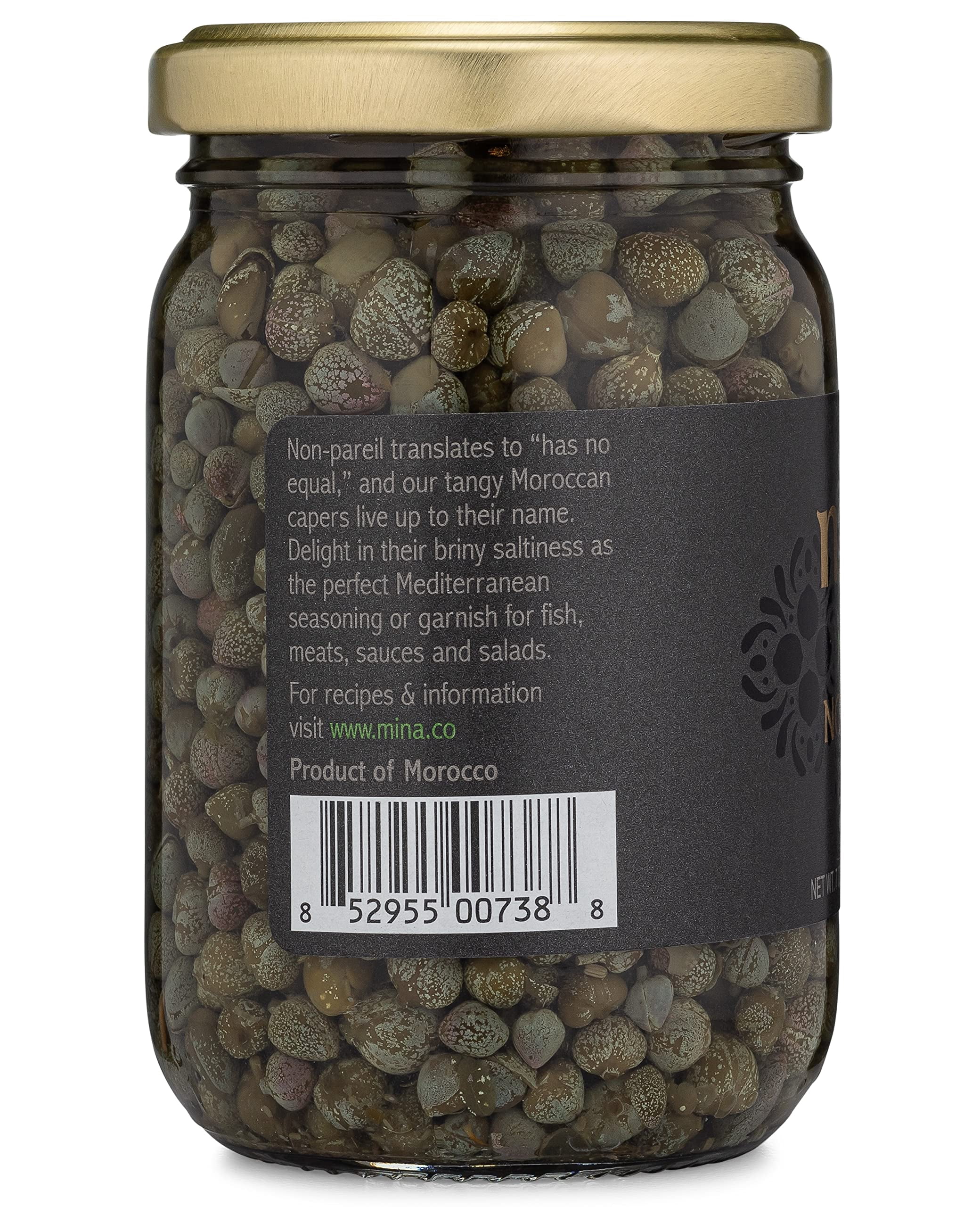 (3 pack) MINA, NON PAREIL CAPERS 7oz