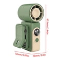 thumbnail image 3 of MTBLYS Portable Mini Fan Hands-Free Clip on Rechargeable 4 Wind Led Display Pocket Size Summer Travel Cooling, 3 of 7