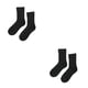 thumbnail image 1 of Jumpingount 1 par de calcetines de invierno, medias térmicas de suelo de Color sólido, calentador de pies de ocio, accesorio de vestir Negro Hombres 2piezas, 1 of 6