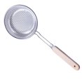 thumbnail image 3 of Strainer Spoon Stainless Steel Oil Filter Scoop Hanging Frying Spoon Skimmer for Kitchen  Size 16, 3 of 10
