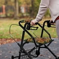 thumbnail image 4 of HELLHERO Calf Sunflower Seat & Back Covers Easy Install Rollator Walker Seat Back Covers Stretchable Material Comfortable for Home, 4 of 7