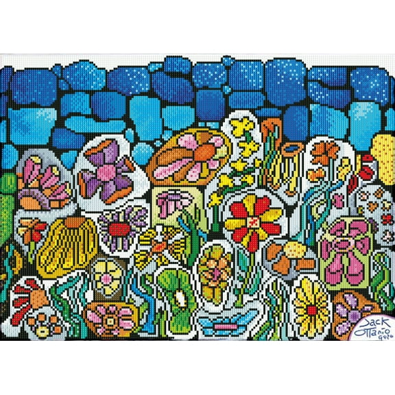 Diamond Dotz Stone Garden Diamond Painting Kits for Adults - Diamond Art Kits a Relaxing Creative Craft Kit with Dotz Gems