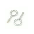 thumbnail image 2 of Uxcell Garden Vine Wire 2.5mm Thread Dia Eyelet Screw Eye Hook 10Pcs, 2 of 5