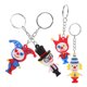 thumbnail image 4 of 4pcs llave llave llavero llavero llave anillo mochila decoraciones colgantes de colgantes Favor de la fiesta del llavero, 4 of 6