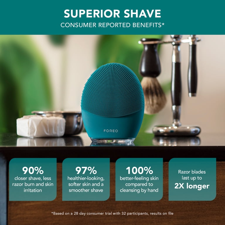 FOREO Luna 4 Men Facial Cleansing & Firming Massage Brush
