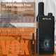 thumbnail image 4 of Walkie Talkies Retevis RT22P, paquete de 10 radios bidireccionales FRS, 4 of 9