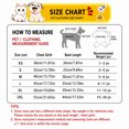 thumbnail image 2 of Pet Striped Hoodie Fleece Lined Comfortable Breathable Winter Warm Coat for Puppies and Cats Red XS, 2 of 8