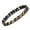 Black Gold, variant on European And American Leaves Women's Titanium Steel Germanium Magnet Health Bracelet