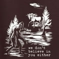 thumbnail image 6 of Wild Bobby We Don't Believe Either Bigfoot Unicorns Women Tri-Blend Racerback Tank Top, 6 of 6