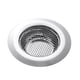 thumbnail image 1 of Colador para fregadero de cocina, acero inoxidable, gran diámetro de borde ancho, colador para fregadero de cocina, borde ancho, perfecto para la mayoría de desagües de fregadero, 1 of 5