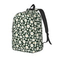 thumbnail image 1 of Fotbe White Daisies and Bee Mochila de Lona con Estampado, Mochila Duradera, Mochila Versátil de Alta Calidad, Mochila Compacta Vintage-Small, 1 of 5