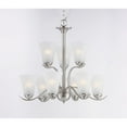 thumbnail image 5 of 12076FTSN Maxim Lighting Vital-9 Light Chandelier-26 Inches wide by 25 inches high-Satin Nickel Finish    -Traditional Installation, 5 of 5