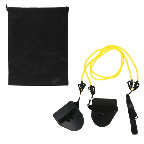 ROSENICE Swimming Resistance Belt 1Pack for Swimmers 17X0.6X0.4In in Yellow Tpe