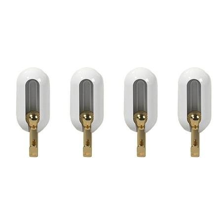 

Taqqpue Kitchen Organizers and Storage Universal Wall Hanging Hook Wall Hanging Hanger Wood Bathroom Hook Pasted 0n The Door Cabinet Wardrobe Entrance (4 PC) for Home Kitchen Bathroom Bedroom