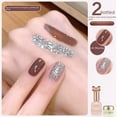 Ennishi new celebrity autumn and winter flash popular nail polish Glue