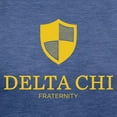 thumbnail image 3 of CafePress - Delta Chi Vertical Yellow Logo T Shirt - Womens Tri-blend T-Shirt, 3 of 4