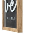 thumbnail image 4 of Crystal Art Gallery Love Makes A Family Typography Print, Black and White, 4 of 7