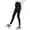 Black, variant on MIASHUI Women's Fashion High Waist Maternity Support Thin Shark Skin Outer Wear Pregnancy Leggings Comfy Pant Fit A,L