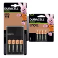 thumbnail image 1 of Duracell Cargador con 4 Pilas Aa 2500mah 1.2v + 4 Pilas Aaa 900mah 1.2v Recargables, 1 of 5