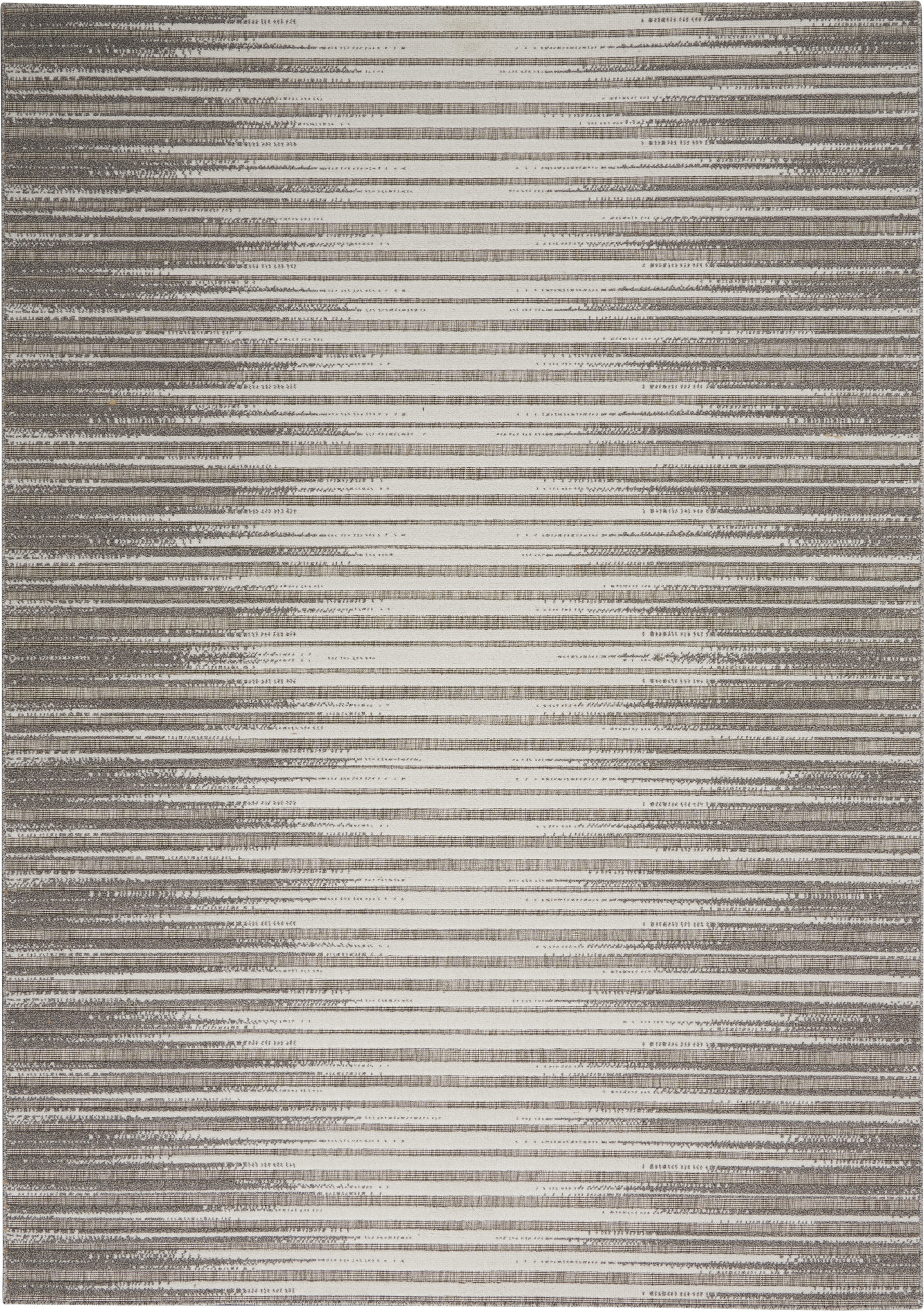 Nourison Calobra Beach Lt Grey 4' x 6' Area Rug, (4x6)