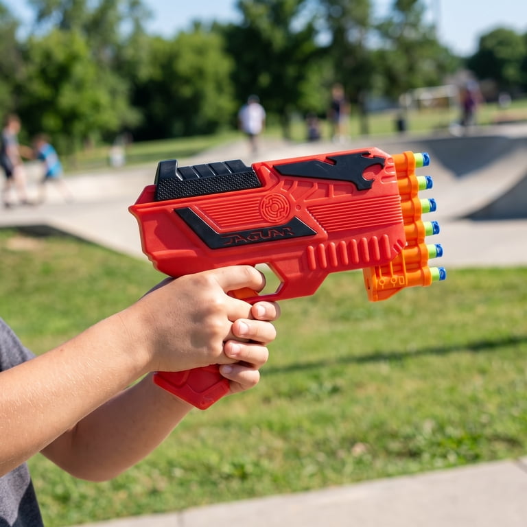 Foam Dart Blaster with Auto-Advancing Clip photo 2