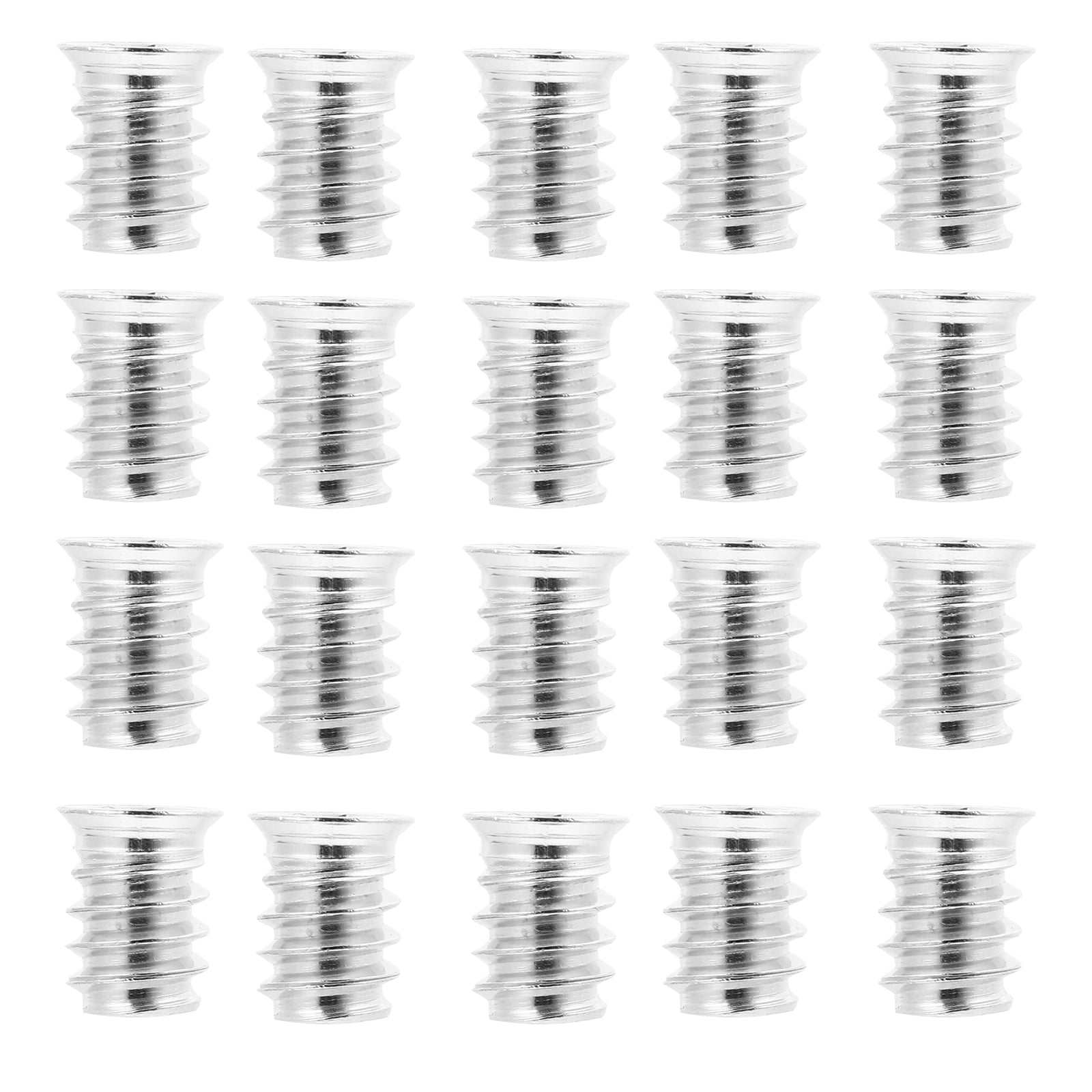 NUOLUX Furniture Nut Insert Wood Hex Screw Parts Connector Fastener