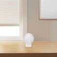 thumbnail image 1 of OULII Crystal Trophy Sphere Holder Stand Elegant Transparent Glass for Collectors Desktop Showcase 1 Set, 1 of 8