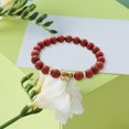 thumbnail image 4 of Pulsera elástica, regalo de joyería, pulseras ajustables hechas a mano con para hombres y niñas Rojo Yuyangstore Pulsera elástica, 4 of 6