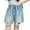 Blue, variant on WRTFVZA Girls Jean Shorts Size 9-10 Years Toddler Girl's Ripped Jeans Distressed Denim Shorts with Pockets #Blue
