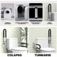 thumbnail image 4 of Barras De Seguridad, Plegable Pasamanos Abatibles para Inodoro Barra, Aluminio Barandilla de Seguridad para Baño, Agarraderas para Baño Adulto Mayor, Agarre para Bañera o Ducha Discapacitados, 4 of 7
