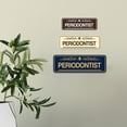 thumbnail image 3 of Signs ByLITA Standard Periodontist Tooth Graphic Dentist Office Decor Sign (Brushed Gold) - Large, 3 of 6