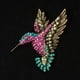 thumbnail image 2 of Broche Zulema Pasador de broche Colibrí Imitación Cristal, 2 of 7