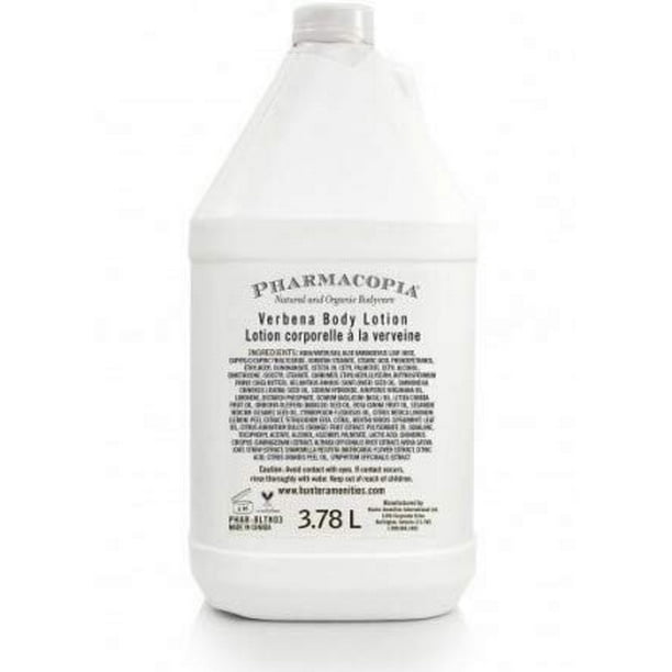Pharmacopia Natural Organic Verbena Body Lotion 1 Gallon Walmart