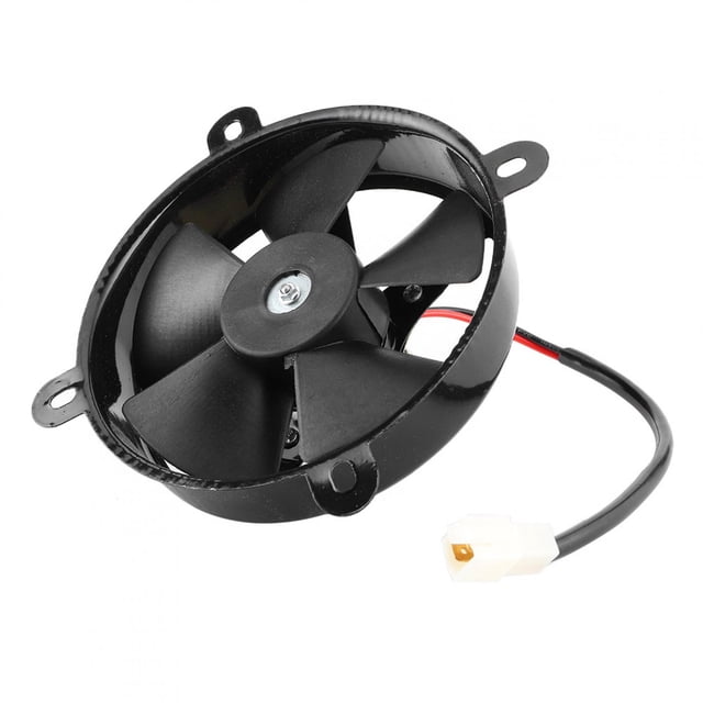 Dirt Bike Radiator Fan 6in Radiator Thermo Electric Cooling Fan Accessory Fit For 150c 200cc Dirt Bike ATV
