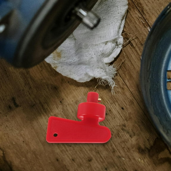 FUEENIRVA Automotive Battery Power Control Switch 1Pack Red Plastic