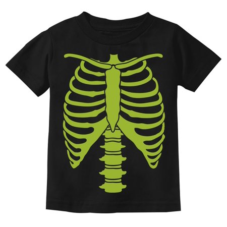 

Glow in The Dark Skeleton Shirt JackoLantern Pumpkin Halloween Kids Tshirts