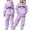 Z_Purple-c, variant on MUXiin Fall Outfits For Girls,Girls Long Sleeve Cartoon Print Hooded Pullover and Pants Sweatsuit Outfit Set for 4-5 Years