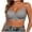 A-Gray#54, variant on Women's Spaghetti Strap Push Up Bra Scalloped Seamless Wireless Bralette Anti-sagging T Shirt Bras Everyday Smoothing Soft Bra Gray L